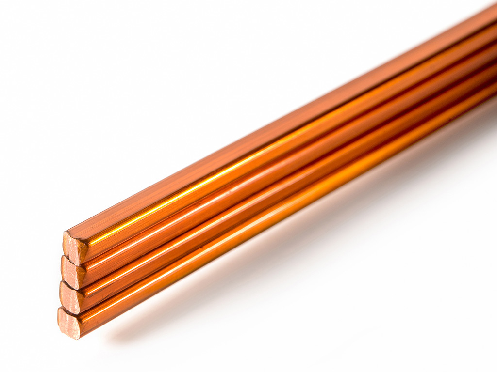 Enamelled Rectangular Copper Wire By KSH International