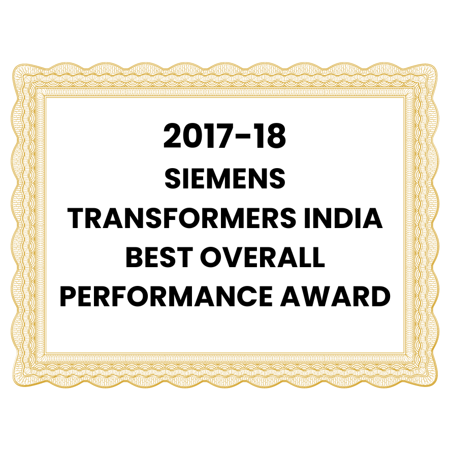 Awards- Siemens 2018