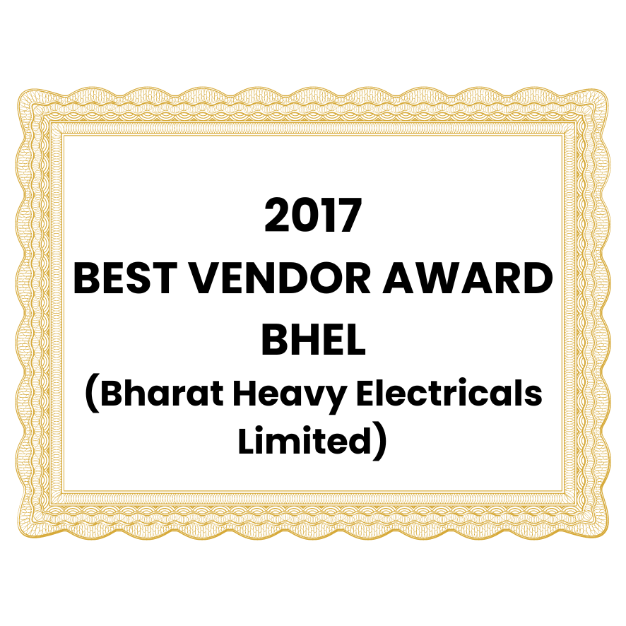 BHEL Best Vendor